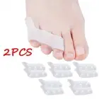 Valgu Silicone Toe Separators Toe Orthosis Gel Straightener Foot Care Tools