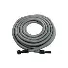 Cen-Tec Extension Hose Wet/Dry Vacuum Silver Crushproof Highly Flexible 50 ft. L