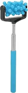 Telescopic Back Scratcher, Back Massage Roller Scratcher Adjustable 22cm-59cm Massager Backscratchers Men for, Arms, and Head Muscle Relaxation (Sky Blue)