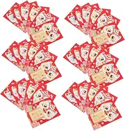 SHINEOFI 2025 Chinese New Year Envelopes Snake Year Red Packets 36pcs Traditional Money Bags