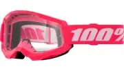 NEW 100% 50027-00017 Strata 2 Goggle - Pink/Clear - MOTORCYCLE/OFFROAD/ATV