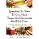 Everything You Want To Know About Recipes And Restaurants And Much More: This Book Is Designed for Celiac Sprue People Looking f