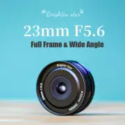 NEW Brightin Star 23mm F5.6 Full Frame Lens for Sony E/Canon RF/Nikon Z/L Mount