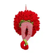 New Year The Thief Christmas Tree Decorations Grinch Stole Christmas Stuffed Elf Legs Funny Gift For Kid Christmas Ornaments