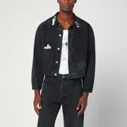 [Enfants Riches Déprimés] Type VII Pin Assemblage jacket in grey denim XL Grey
