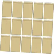 HAPINARY 25Pcs Self Adhesive File Bags Thickened Paper Envelopes Multifunctional Postcard Storage Pockets for Mailing and Document Organization Design for Everyday Use