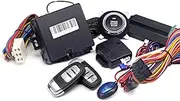 Fahgaer K5 Remote Start and Car Alarm Smart App Remote Start Stop System for Cars with Auto Ignition Button B