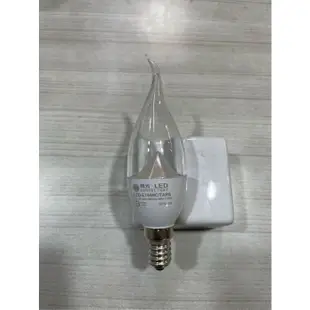 舞光E14-4W-LED蠟燭燈泡/拉尾燈泡/LED水晶蠟燭燈泡