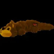 Kong Scrunch Knots Squirrel Large Dog Puppy Toy Tug Fetch Rope Body