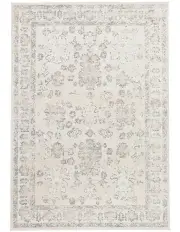 [LOOPSIE] Juniper Traditional Floral Rug in Cream