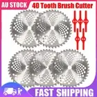 2PCS Carbide Tipped 40 Tooth Brush Cutter Blade Whipper Snipper Brushcutter AU