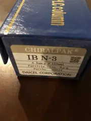 Brand New Daicel Chiral HPLC Column CHIRALPAK IB N-3 150mm x 4.6mm 3um