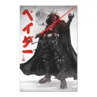 在飛比找有閑購物優惠-【星際大戰】和風黑武士達斯維達海報 DARTH VADER/