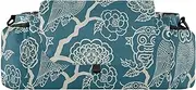 miaozhen Traditional Chinese Pattern Owl Teal umbrella stroller organizer bag large caddy organizer webbing loop accesorios para bebé accesorios para stroller