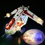 USB Light Kit for Lego Republic Gunship 75309 UCS Building Kit-Not Included Lego