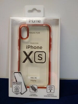 iHome iPhone XS Flexible Cover Slim Design Orange