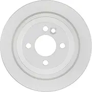 BOSCH 15011647 QuietCast Premium Disc Brake Rotor - Compatible with Select Mini Cooper; REAR - Single