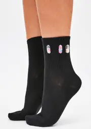 Remind Me Pill Crew Socks