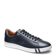 Bally Asher 6205252 Men's Dark Navy Calf Leather Sneakers MSRP $550