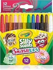 Crayola Silly Scents Smash Ups Mini Twistables Crayons (12-Pieces)