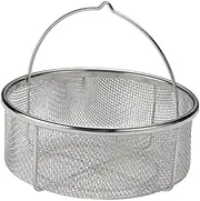 yuksok Strainer Basket Strainer Basin Fine Mesh with Handles Washing Frying Basket Mesh Colander for Hiking Outside Picnic Vegetable