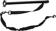 GANAZONO 1 Set Bike Pet Leash of Outdoor Dog Pulling Rope for Safe Riding Lightweight and Wear Resistant Design for Dog Walking and Fitness Activities Black