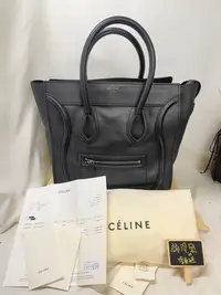 在飛比找Yahoo!奇摩拍賣優惠-22弄 Celine mini Luggage Bag 囧包