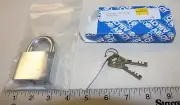 Abloy model 3075 padlock w/ 2 keys & a key I.D. security tag - New