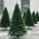 聖誕節PE+PVC自動樹 加密聖誕樹PE PVC大型仿真聖誕樹