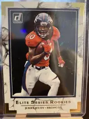 2020 Donruss Football JERRY JEUDY ELITE SERIES ROOKIES DENVER BRONCOS SP