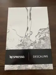 NIB Nespresso Descaling Kit 3035/ CBU-2 Sealed
