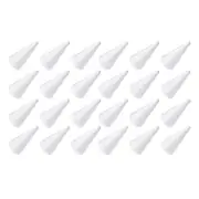 24 Pcs Foam Cone Christmas Decorations Tree Ornament Bulk Ornaments
