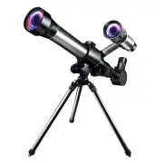 Portable Telescope Small Lightweight 32mm 40X for Beginner Student Unused