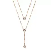 Temperament Personalized Necklaces Personality Double-layer Clavicle Chain