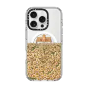 iPhone 16 Pro Clear Case MagSafe Compatible Park Bench