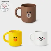 在飛比找蝦皮購物優惠-[Line Friends]  韓國卡通人物 雙面表情馬克杯