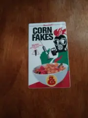 EXPEDITION ONE SKATEBOARD CO.VINTAGE THE CORN FLAKES LOGO SKATEBOARD STICKER