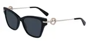 Longchamp LO737S 001 Women’s Sunglasses Black Size 52