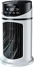 6 Speed Settings Tower Fan, Desktop Air Conditioning Fan, Mist humidification Fan for Home/Office, 6H Timer