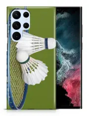 CASE COVER FOR SAMSUNG GALAXY|BADMINTON SHUTTLECOCK RACQUET