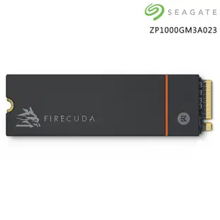 SEAGATE 希捷 火梭魚 FireCuda 530 1TB M.2 PCIe4.0x4 2280 SSD 固態硬碟 含散熱片 ZP1000GM3A023
