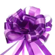 20pcs 7" Large Big Pull Bow Car Gift Wrapping Bows Ribbon, Purple/Light Purple