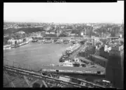 NSW Circular Quay from on top of the Sydney Harbour Bridge Sydney - Old Photo 1