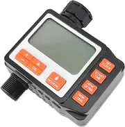 HIAKDOFT Intelligent Digital Timer Programmable Device with Screen Display for Garden Lawn Greenhouse Use Durable Material Easy to Schedule
