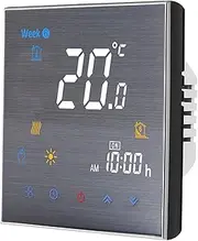 [YaSao] Thermostat for Water Heating, BTH-3000L-GA Water Heating Thermostat Digital Temperature Controller Large LCD Display Touch Button Control 5A AC 95-240V