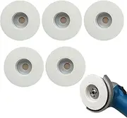 Wool Felt Polishing Wheel Disc, 100mm/125mm Wool Felt Polishing Pads Angle Grinder Discs, Wear-Resistant Buffing Pads for Stainless Steel Glass Metals Aluminium