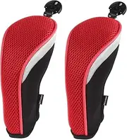 Andux Pack of 2 Mesh Golf Hybrid Club Head Covers w/No. Hang Tags