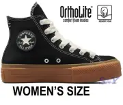 CONVERSE Women's Chuck Taylor All Star Suede Lift Platform Shoes Limited Edition