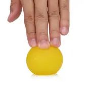 Silicone Stress Grip Ball Hand Therapy Exercise Ballief Strengthener HO