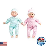 Melissa and Doug Mine to Love Twins Luke and Lucy 15” Light Skin-Tone Boy and